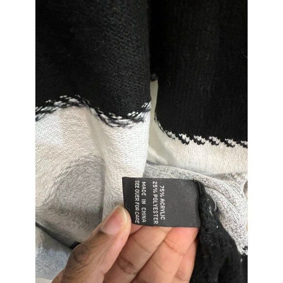 Fortune + Ivy Stitch Fix Colorblock Long Duster Cardigan Minimalist Fall Chic - Picture 6 of 10